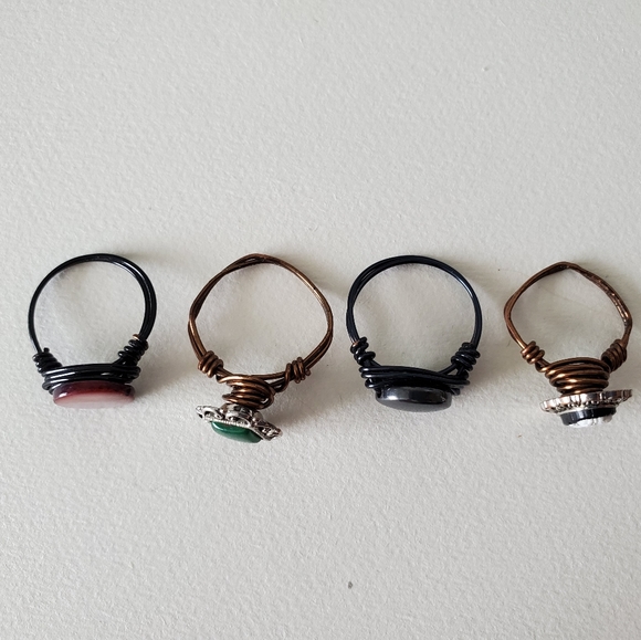 Button Rings - Picture 2 of 4